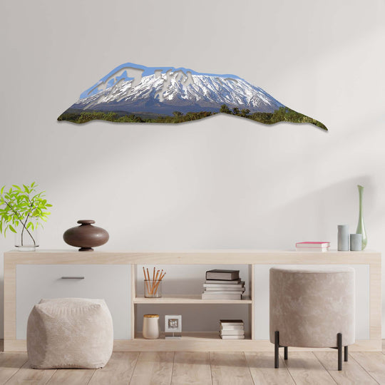 Mount Kilimanjaro - Metal Wall Art