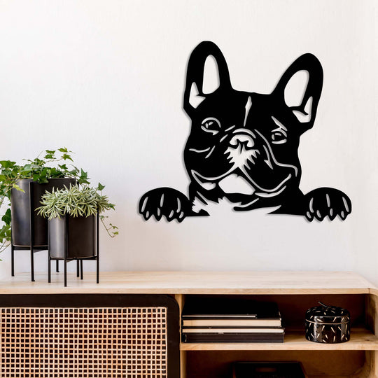 French Bulldog - Metal Wall Art