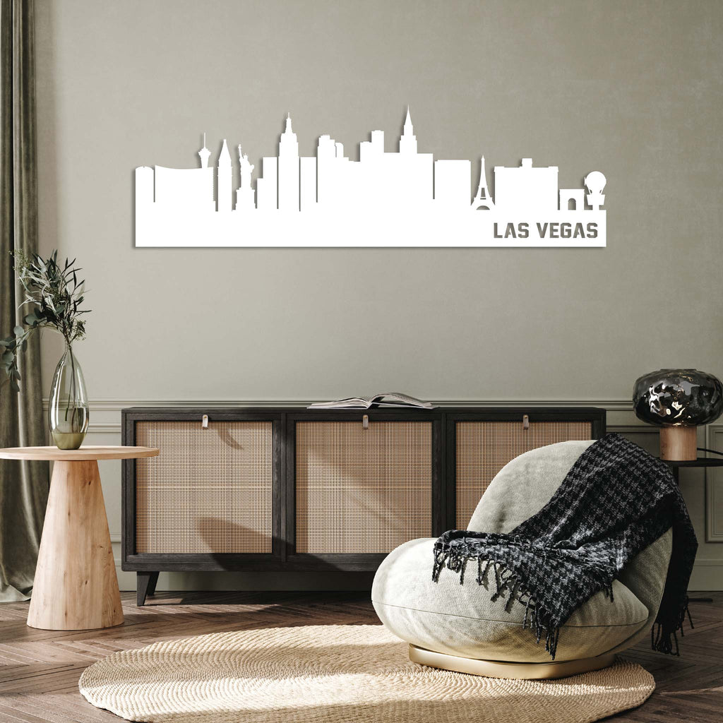Las Vegas Skyline - Metal Wall Art - MetalPlex