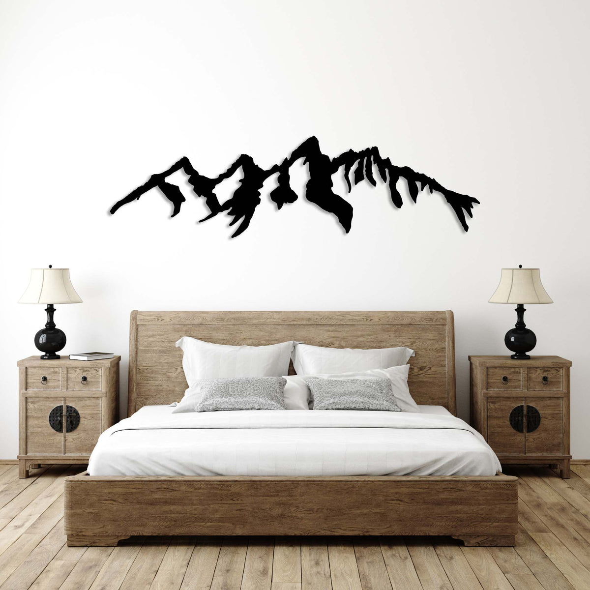 Teton Mountains Alternative - Metal Wall Art