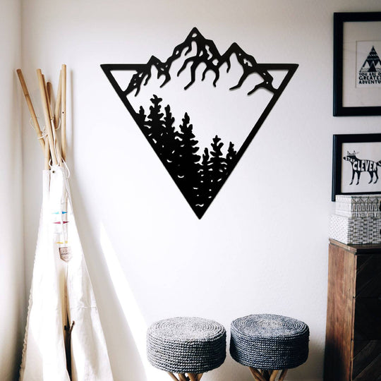 Forest View - Metal Wall Art