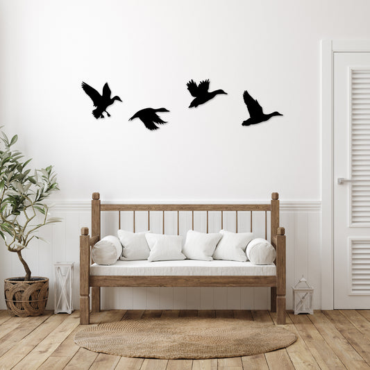 Ducks - Metal Wall Art