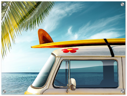 Beach Van - Print