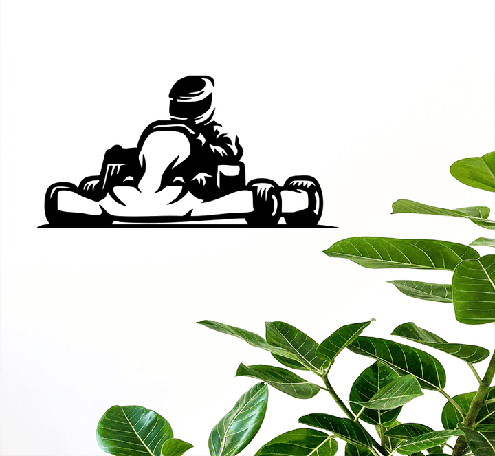 Go-Kart Metal Wall Art, view 9 by MetalPlex