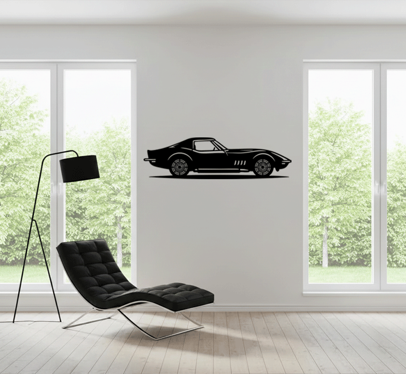 Classic Car Metal Wall Art, view 10 by MetalPlex
