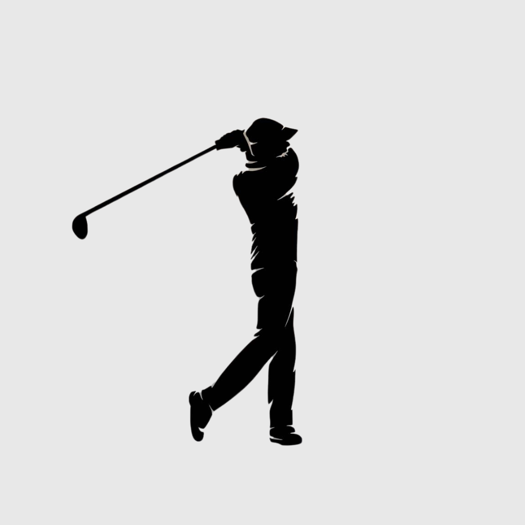 Golf Swing Metal Wall Art – Sports Golf Decor for Home &amp; Office