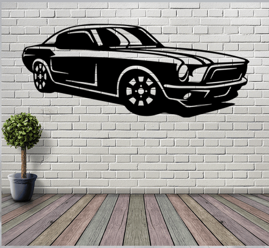 Mustang - Metal Wall Art