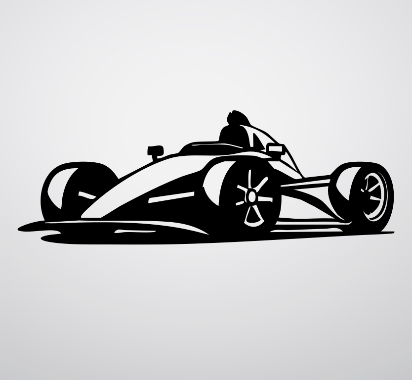 Racing Car Metal Wall Art, view 9 by MetalPlex