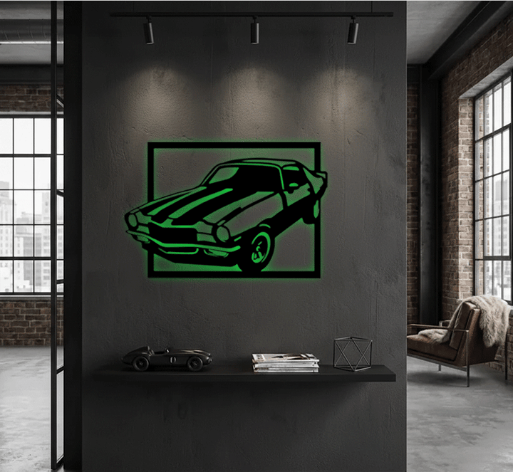 Muscle Car Metal Wall Art, view 11 by MetalPlex