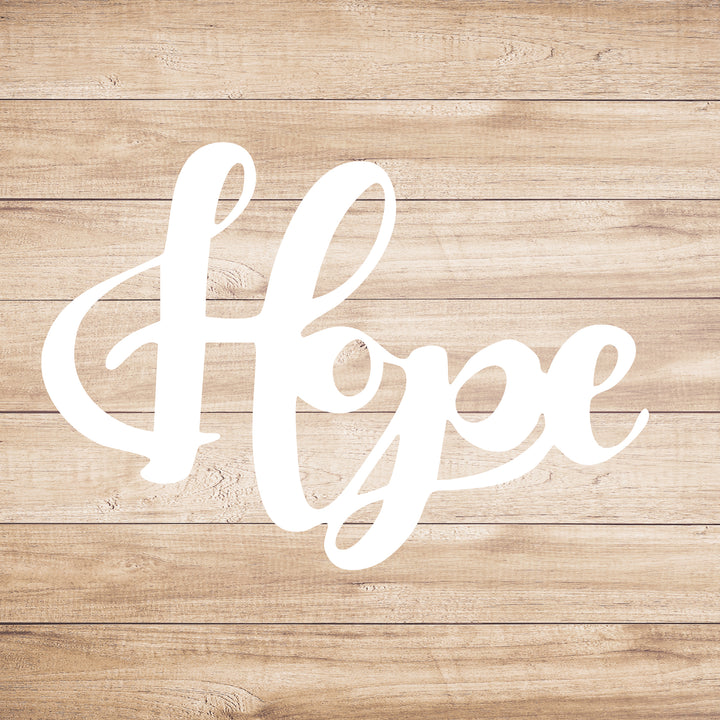 Hope Metal Wall Art