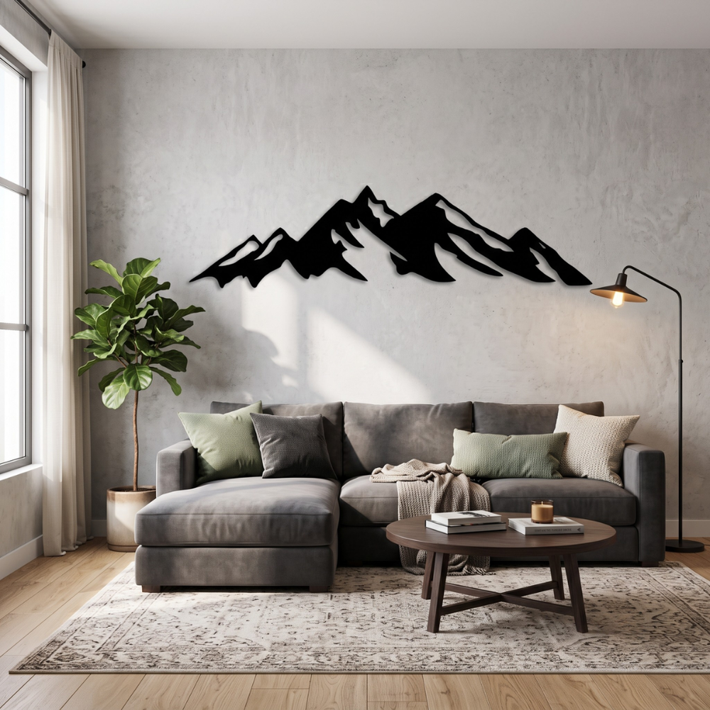 Grand Teton Metal Wall Art, view 10 by MetalPlex