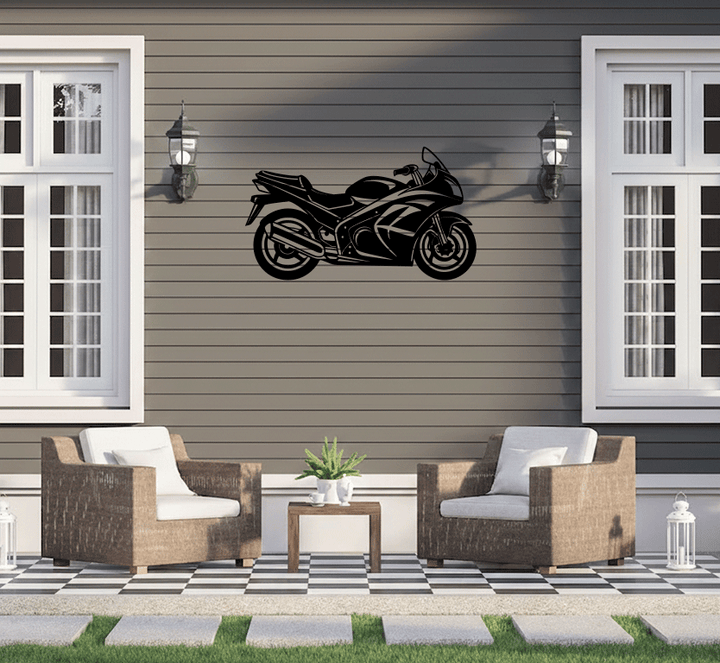 Sportbike Metal Wall Art, view 12 by MetalPlex