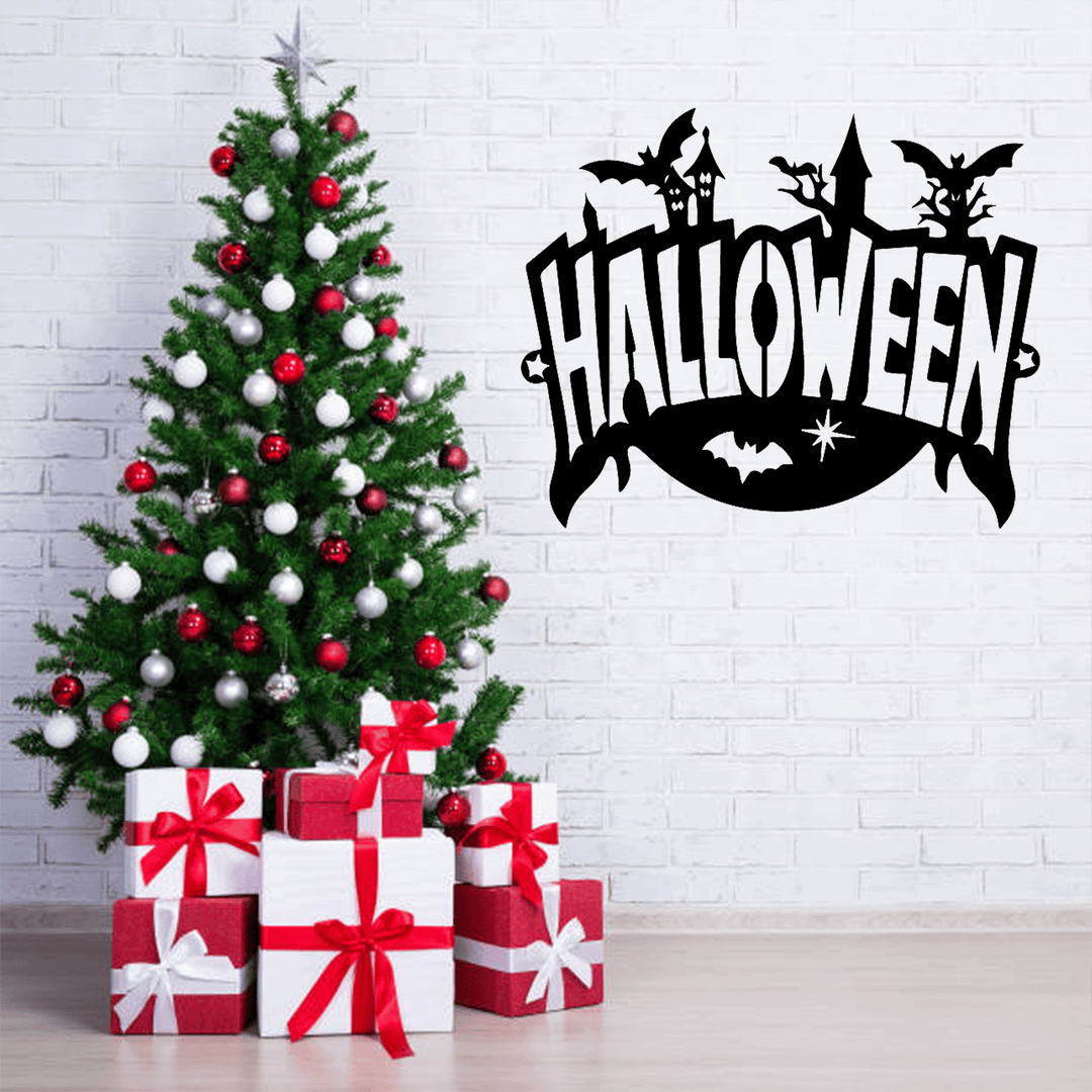Halloween Sign Metal Wall Art, view 5 by MetalPlex