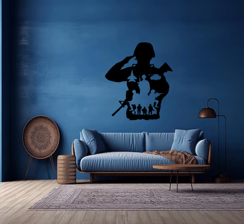 Army Metal Wall Art, view 11 by MetalPlex