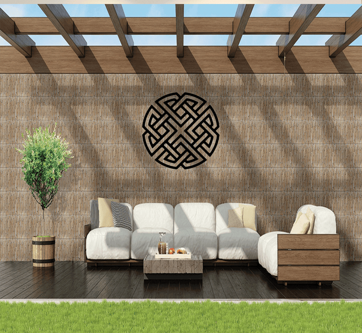 Celtic Knot Metal Wall Art, view 3 by MetalPlex