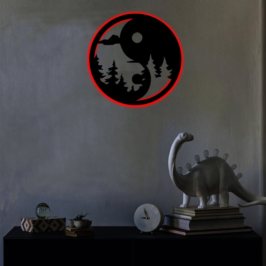 Yin Yang - Metal Wall Art - MetalPlex