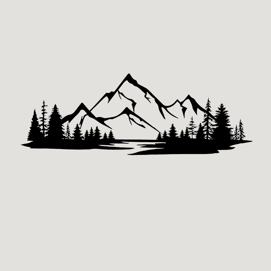 White Mountains Metal Wall Art – New Hampshire Scenic Nature Wall Decor
