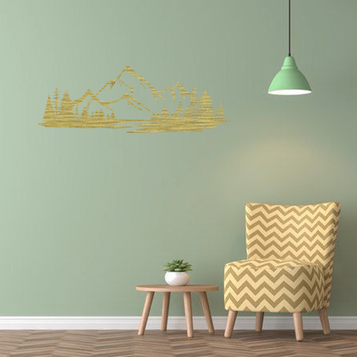 White Mountains Metal Wall Art – New Hampshire Scenic Nature Wall Decor