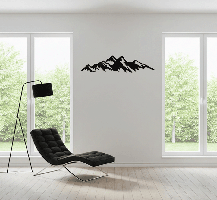 Mountains Metal Wall Art, view 9 by MetalPlex