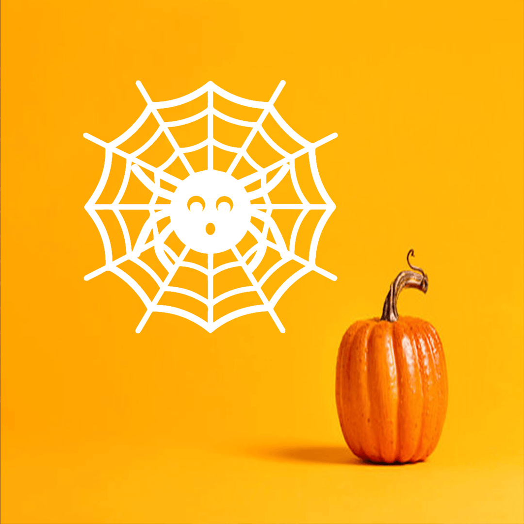 Halloween Spider Web Metal Wall Art, view 9 by MetalPlex