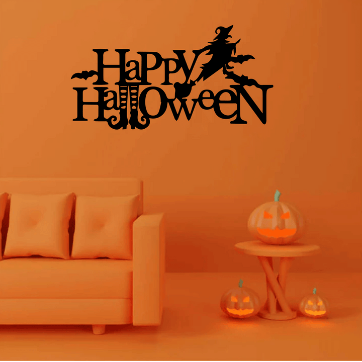 Happy Halloween Metal Wall Art, view 5 by MetalPlex