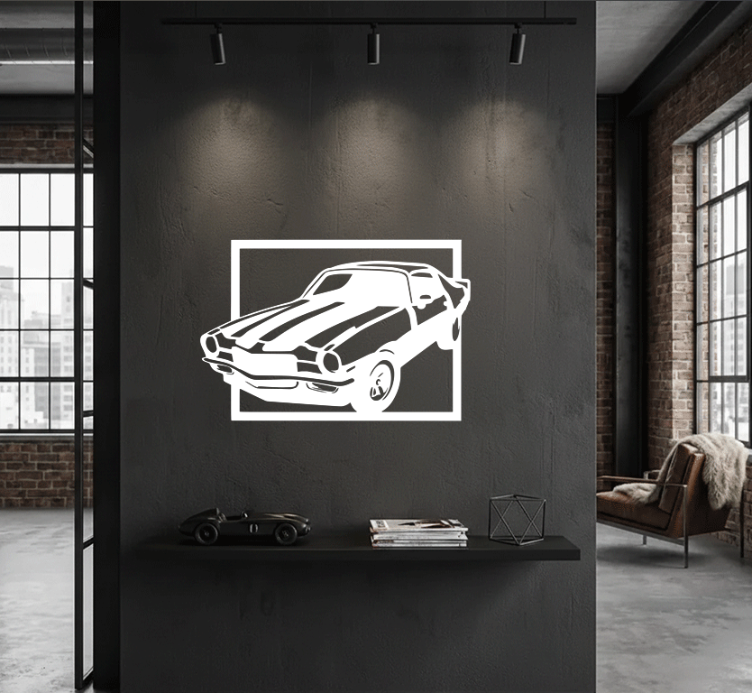 Muscle Car Metal Wall Art, view 14 by MetalPlex