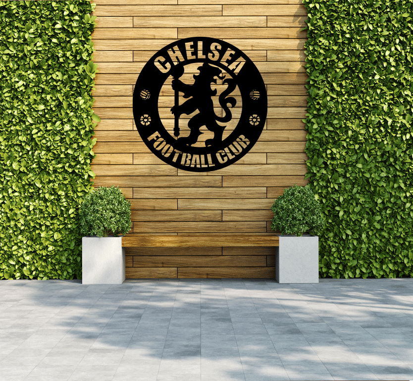 Chelsea FC Metal Wall Art, view 6 by MetalPlex