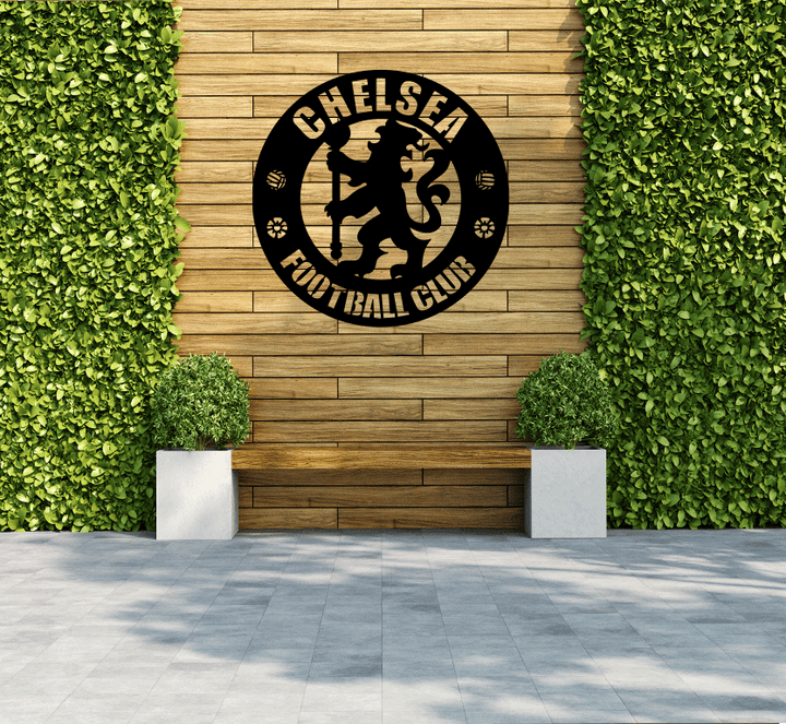 Chelsea FC Metal Wall Art, view 6 by MetalPlex