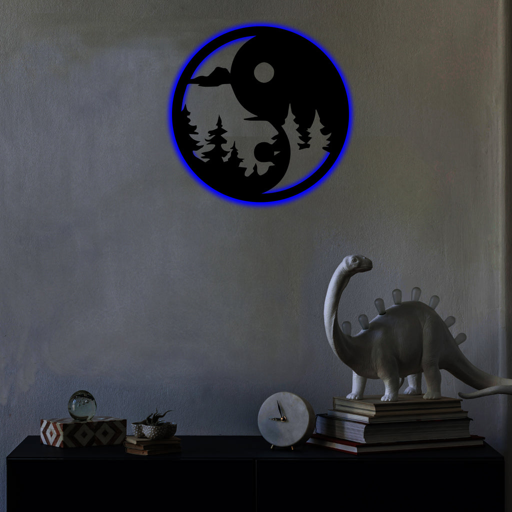 Yin Yang - Metal Wall Art - MetalPlex