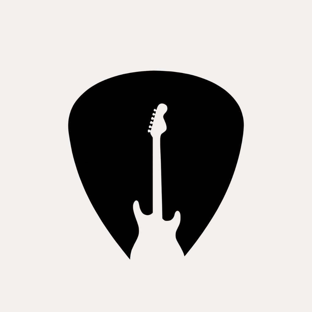 Guitar Pick Metal Wall Art – Music Lover Gift for Home &amp; Studio Decor