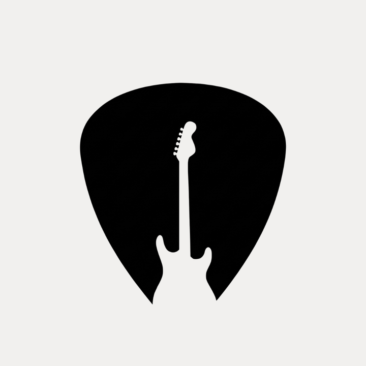 Guitar Pick Metal Wall Art – Music Lover Gift for Home &amp; Studio Decor
