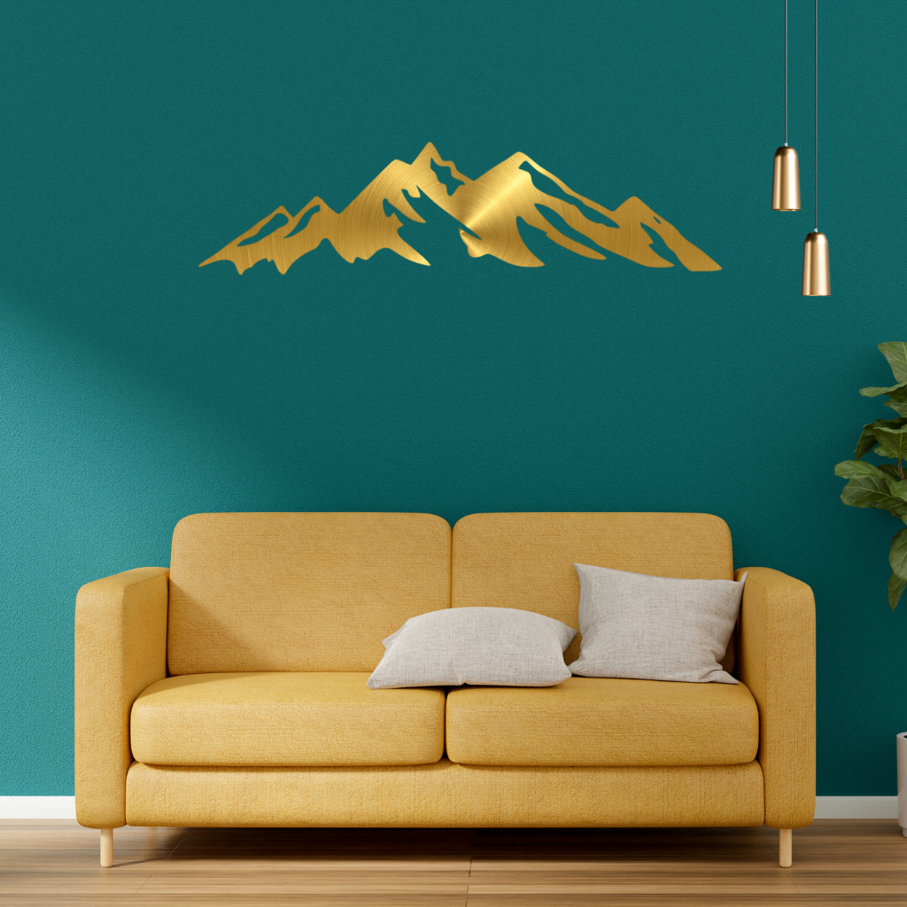 Grand Teton Metal Wall Art, view 9 by MetalPlex