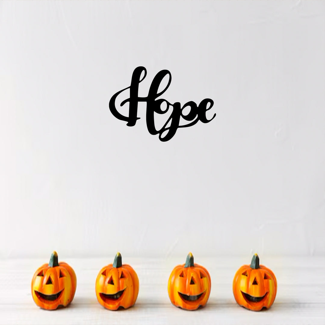 Hope Metal Wall Art