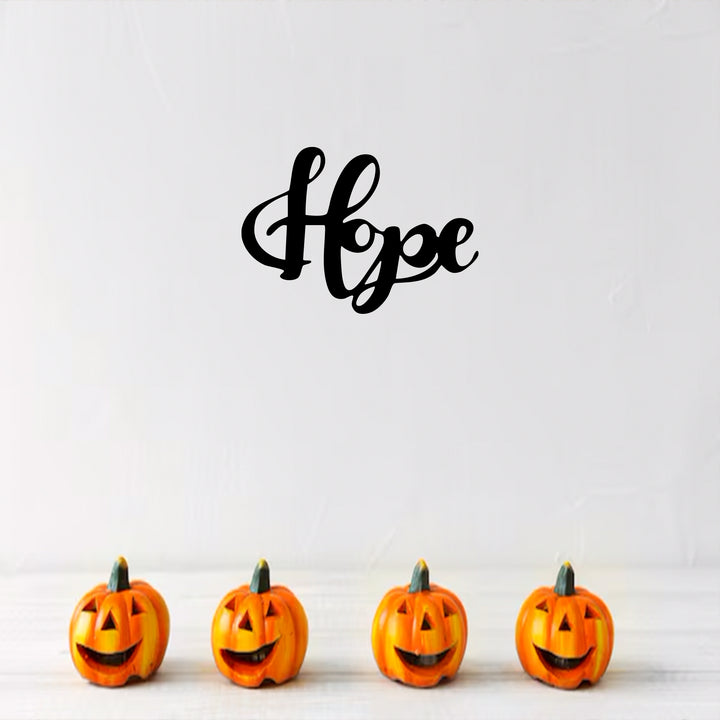Hope Metal Wall Art