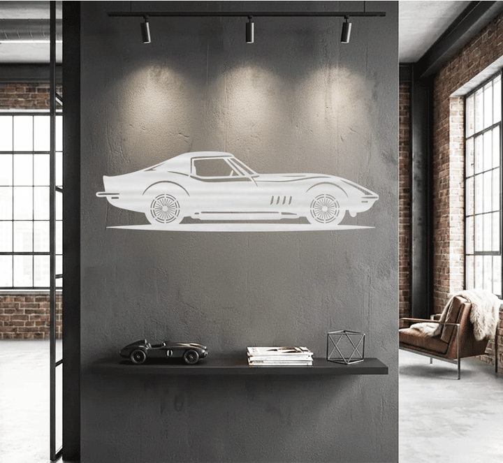 Classic Car Metal Wall Art, view 4 by MetalPlex