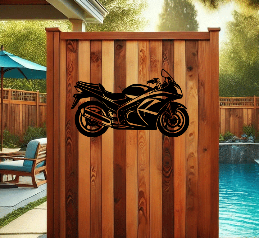 Sportbike Metal Wall Art, view 13 by MetalPlex