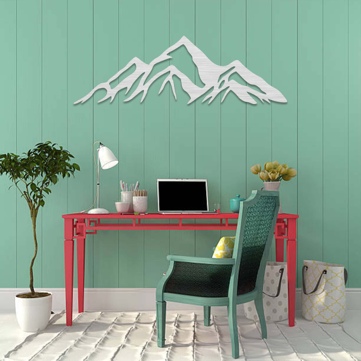 Rocky Mountains Metal Wall Art – Colorado Landscape Wall Decor