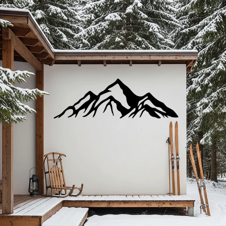 Rocky Mountains Metal Wall Art – Colorado Landscape Wall Decor