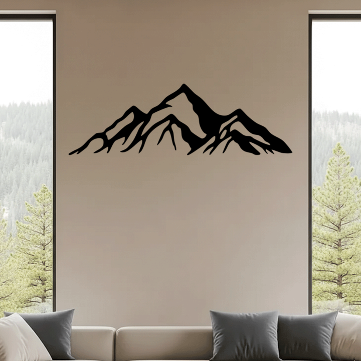 Rocky Mountains Metal Wall Art – Colorado Landscape Wall Decor