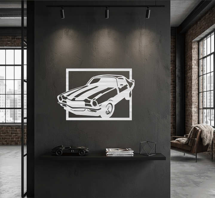 Muscle Car Metal Wall Art, view 4 by MetalPlex