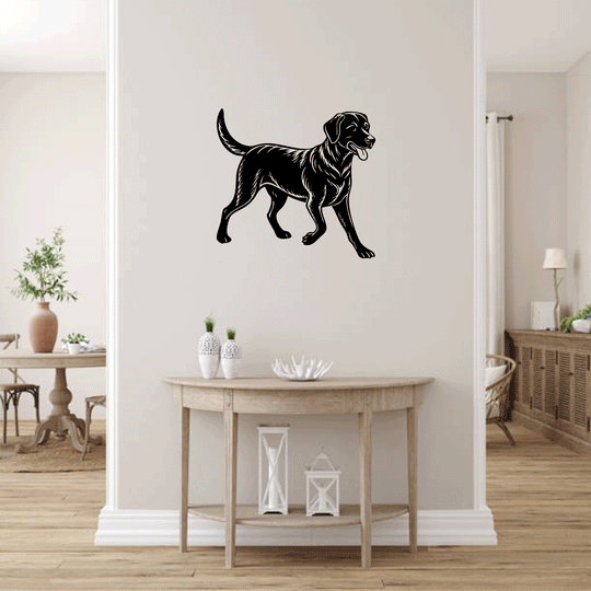 Labrador - Metal Wall Art