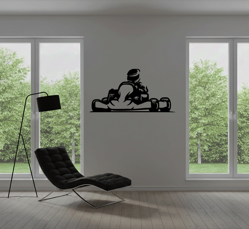 Go-Kart Metal Wall Art, view 12 by MetalPlex