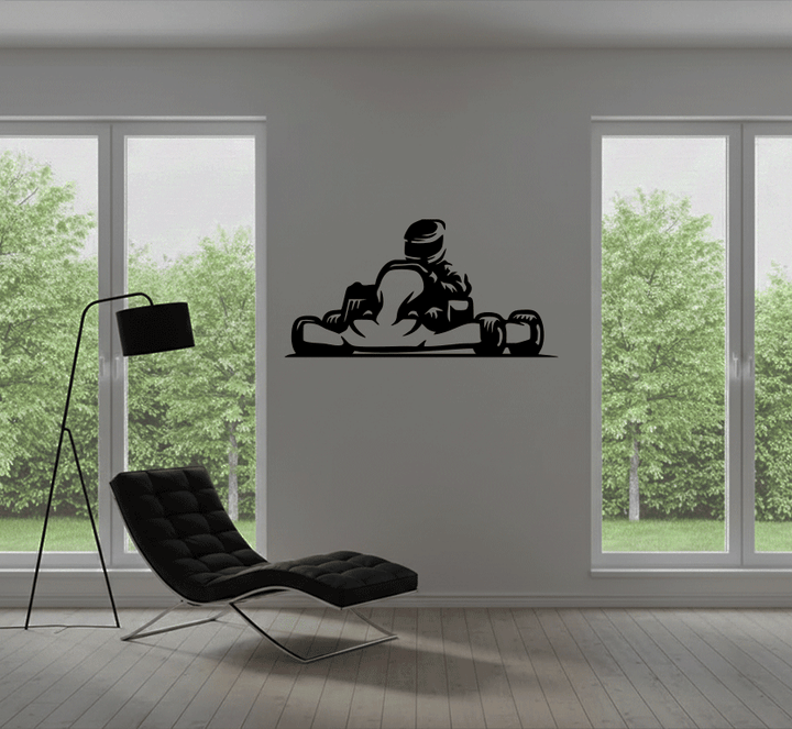 Go-Kart Metal Wall Art, view 12 by MetalPlex