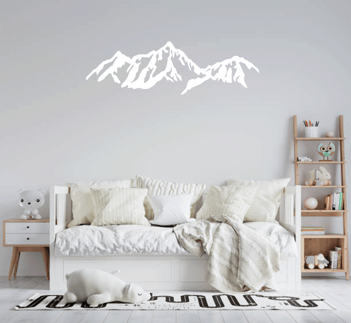 Presidential Mountains Range Metal Wall Art, view 7 by MetalPlex