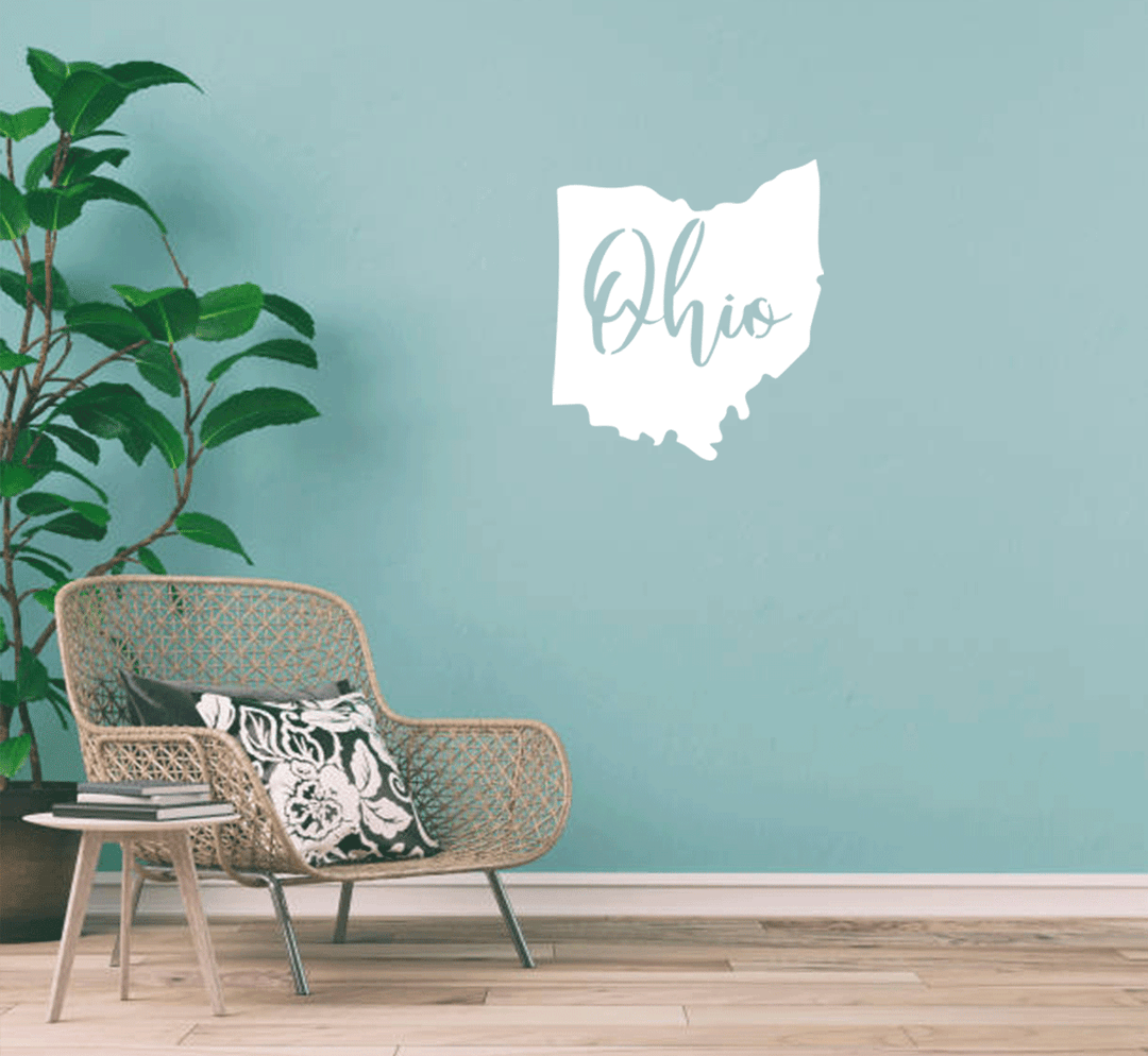 Ohio Metal Wall Art, view 6 by MetalPlex