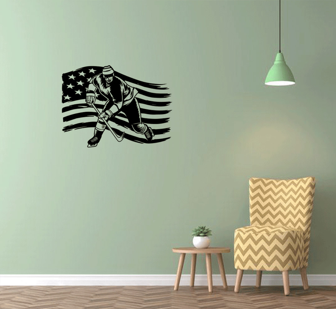 Ice Hockey Metal Wall Art, view 8 by MetalPlex