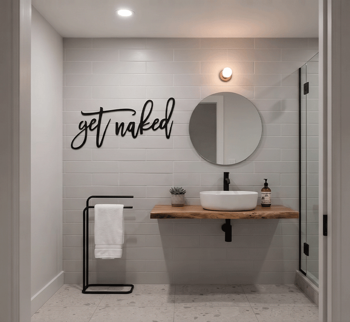 Get Naked Metal Wall Art, view 11 by MetalPlex