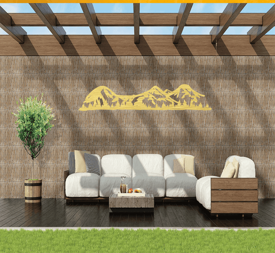 Three Sisters Mountains (Oregon) - Metal Wall Art