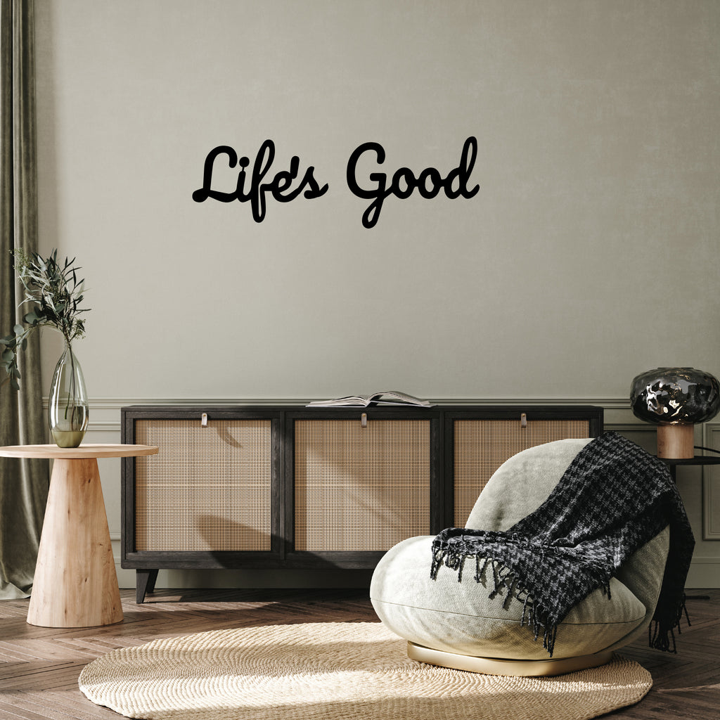 Life is Good - Metal Wall Art - MetalPlex