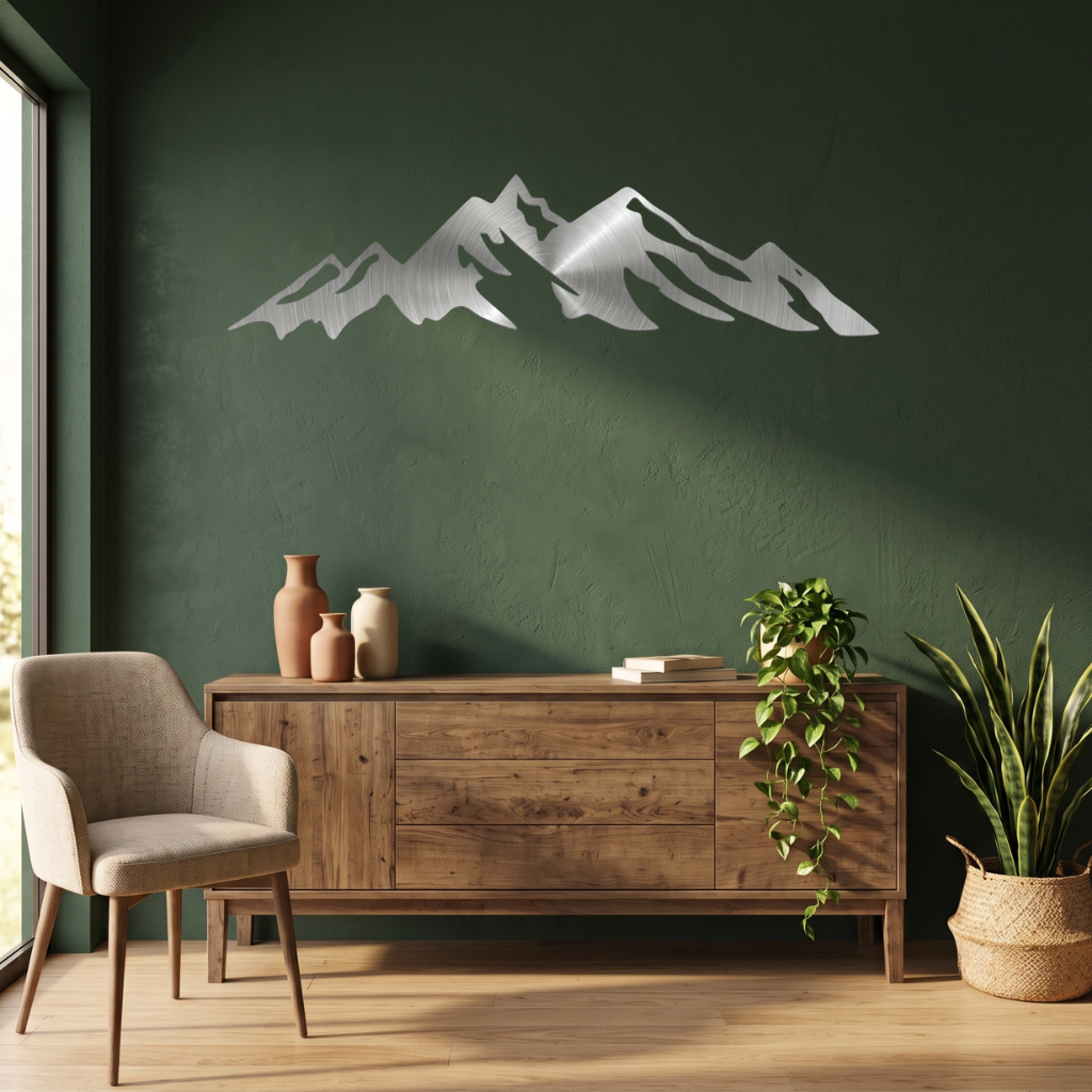 Grand Teton Metal Wall Art, view 11 by MetalPlex